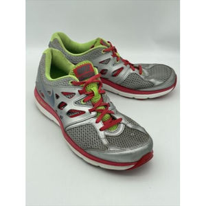 Nike Womens Dual Fusion Lite Running Shoes Gray 599560-001 Lace Up Mesh 9.5M